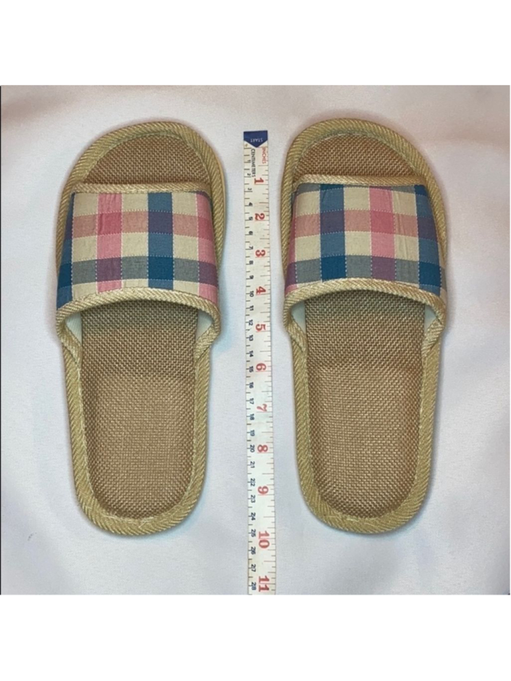 GINGHAM SLIPPERS ✨✨✨ - Picture 3 of 5